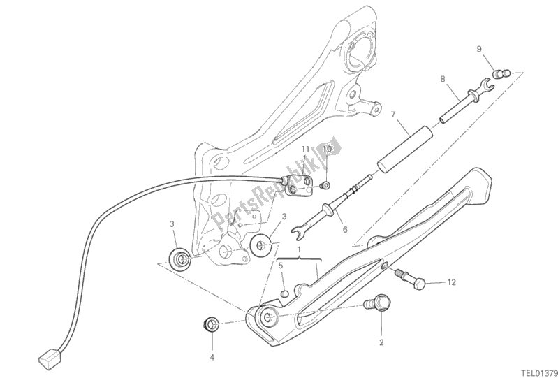 Tutte le parti per il In Piedi del Ducati Superbike Superleggera V4 998 2020